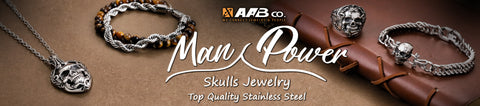 Man Power Skulls Jewelry