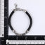 BSS1102 STAINLESS STEEL CHAIN & LEATHER BRACELET