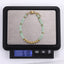 BSS1108 STAINLESS STEEL BRACELET WITH HEMATITE BEADS & NATURAL STONE