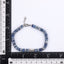 BSS1125 STAINLESS STEEL & NATURAL STONE BEADS BRACELET