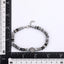 BSS1126 STAINLESS STEEL & NATURAL STONE BEADS BRACELET