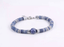 BSS1126 STAINLESS STEEL & NATURAL STONE BEADS BRACELET