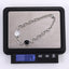 AAB stainless steel bracelet with natural black onyx and synthetic white turquoise, OEM ODM supplier