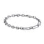 stainless steel bracelet, lip chain design, elegant lady jewelry