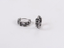 ESS837 STAINLESS STEEL HOOP EARRING WITH PATTERN
