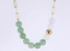 NSS1056 STAINLESS STEEL NECKLACE WITH NATURAL STONE