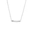 NSS891 STAINLESS STEEL NECKLACE WITH CZ AAB CO..