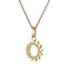 PSS1261 STAINLESS STEEL PENDANT WITH CZ