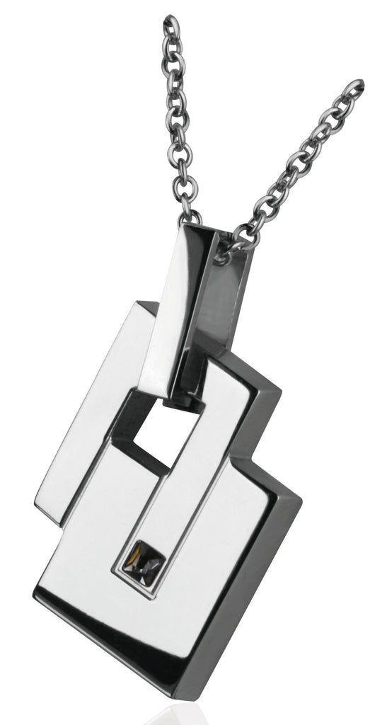 PSS458 STAINLESS STEEL PENDANT CRYSTAL AAB CO..