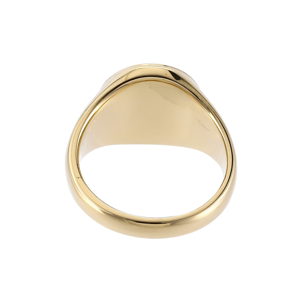 RSS1071 STAINLESS STEEL ROUND RING WITH ROSE AAB CO..