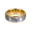 RTS72 TUNGSTEN RING WITH FACET CUT DESIGN