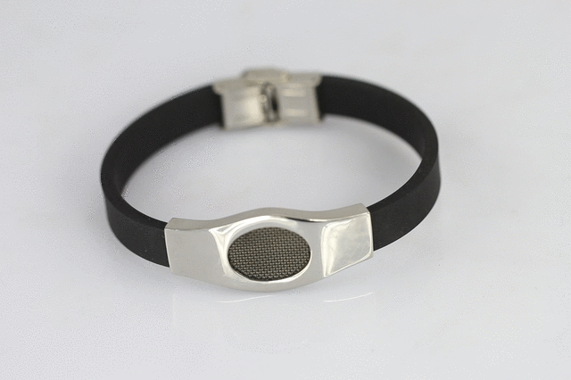 BSS539 STAINLESS STEEL SILICON BRACELET AAB CO..