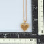NSS468 STAINLESS STEEL NECKLACE WITH HEART DESIGN AAB CO..