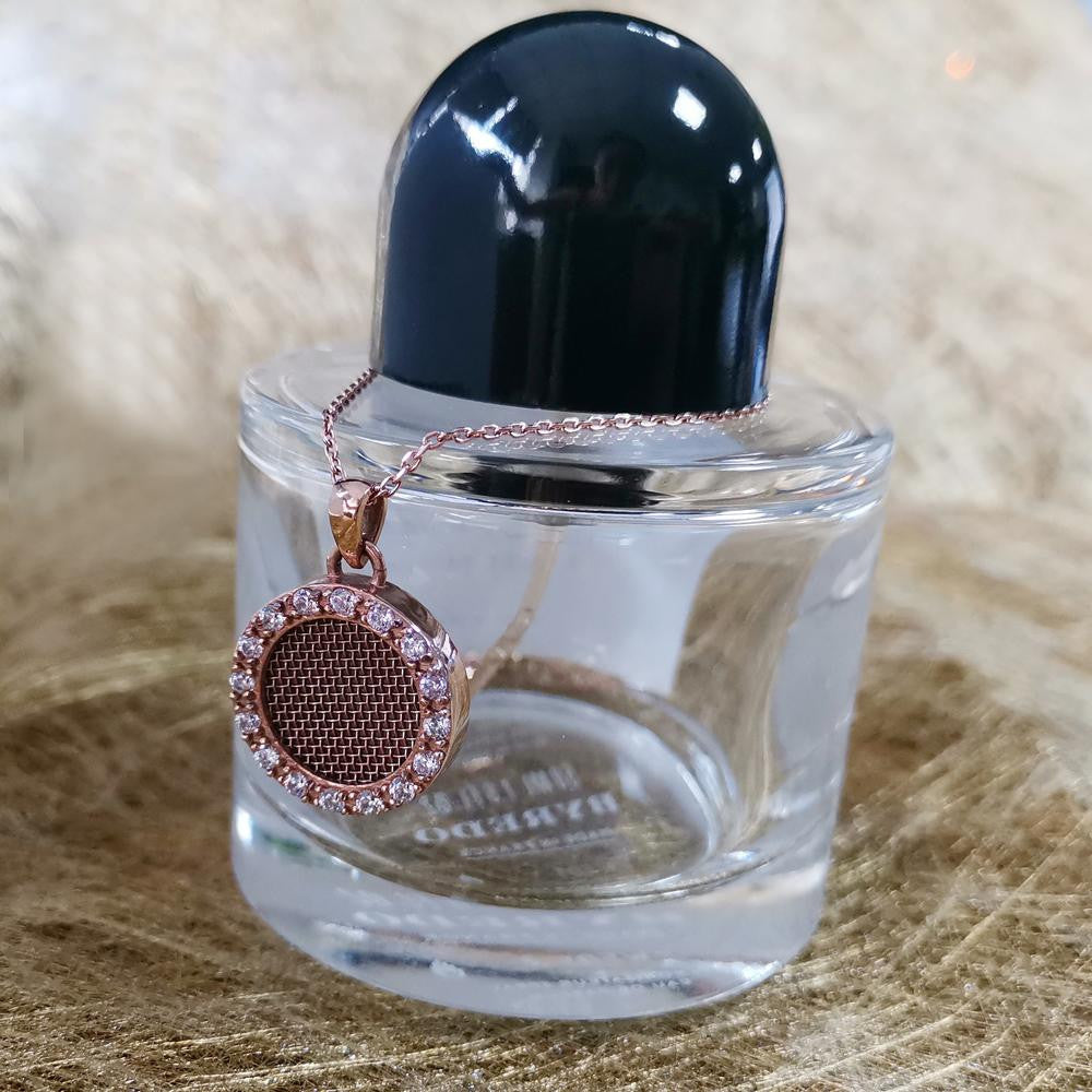 PSS910 STAINLESS STEEL PENDANT WITH CZ AAB CO..