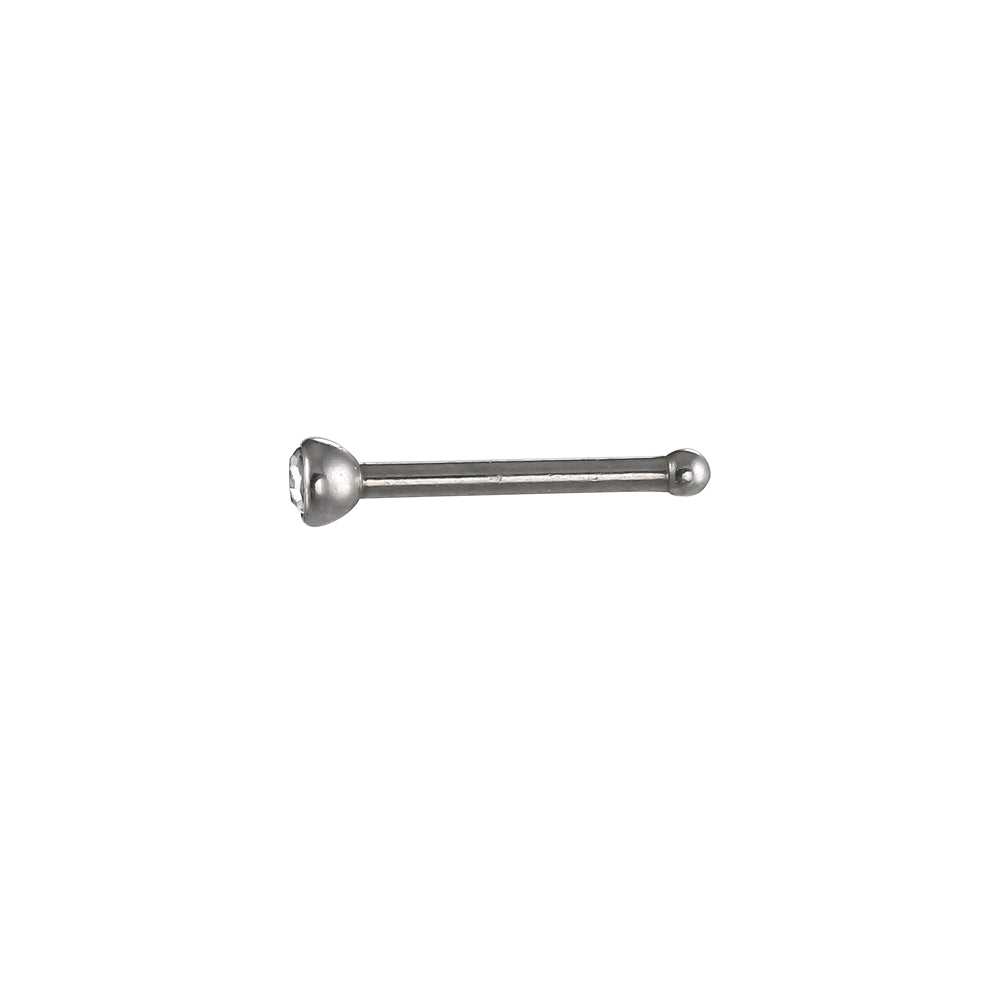 BNS1 NOSE STUD WITH FOIL STONE AAB CO..