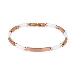 CBS03 STAINLESS STEEL BRACELET WITH CERAMIC AAB CO..