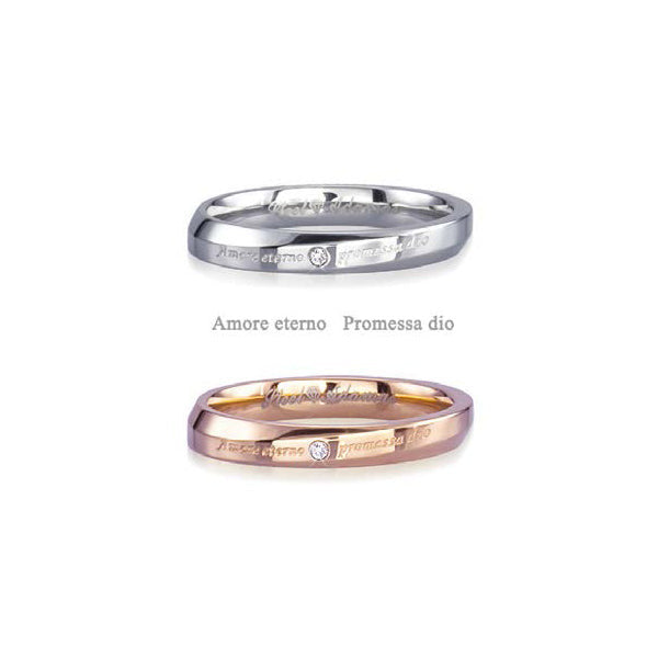 GRSD115 STAINLESS STEEL RING
Amore eterno   Promessa dio AAB CO..