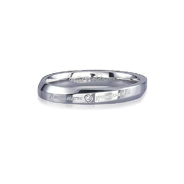 GRSD115 STAINLESS STEEL RING
Amore eterno   Promessa dio AAB CO..