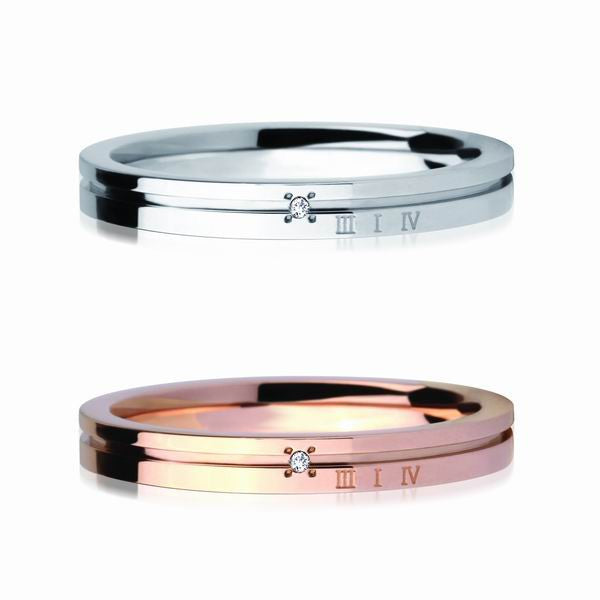 GRSD98 STAINLESS STEEL RING
Rome number_3.14 AAB CO..