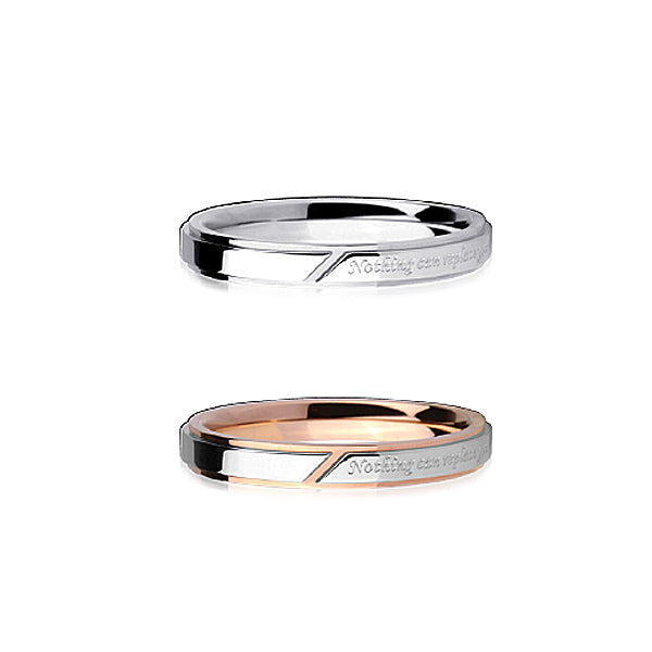 GRSS337 STAINLESS STEEL RING
Nothing can replace you AAB CO..