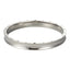 INB37 STAINLESS STEEL BANGLE CZ AAB CO..