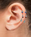 JBCB08 BCB WITH FOIL STONE (U SHAPE) AAB CO..
