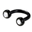 JBCB08 BCB WITH FOIL STONE (U SHAPE) AAB CO..