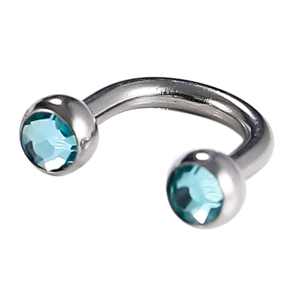 JBCB08 BCB WITH FOIL STONE (U SHAPE) AAB CO..