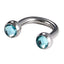 JBCB08 BCB WITH FOIL STONE (U SHAPE) AAB CO..