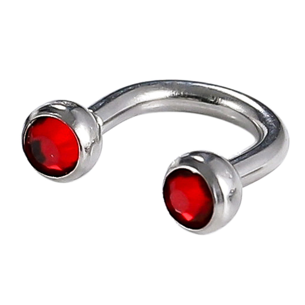 JBCB08 BCB WITH FOIL STONE (U SHAPE) AAB CO..