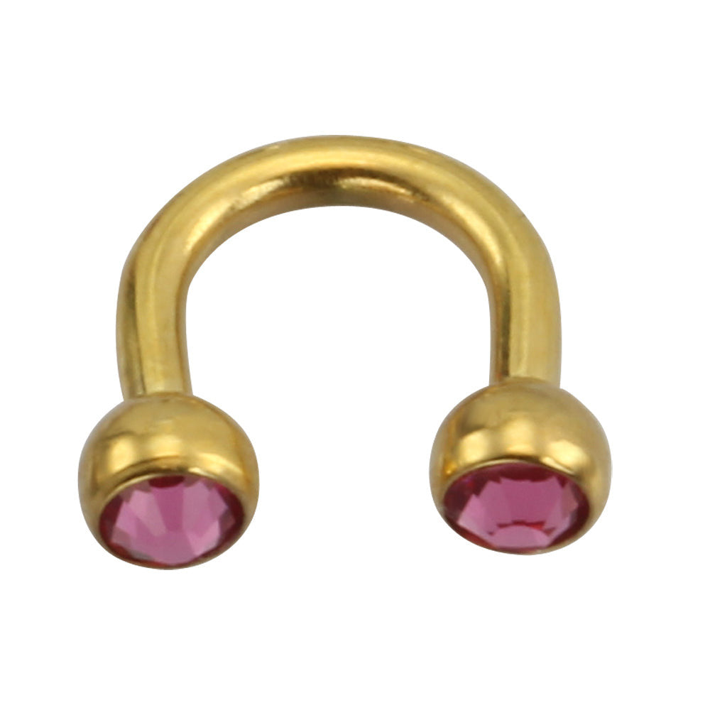 JBCB08 BCB WITH FOIL STONE (U SHAPE) AAB CO..