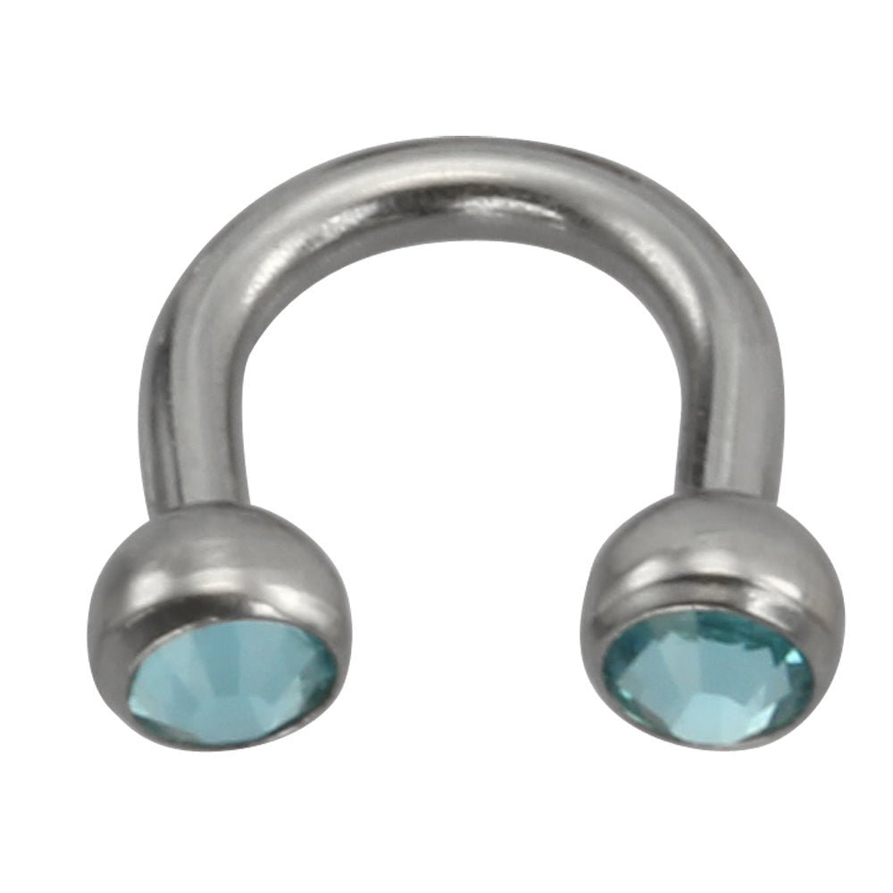JBCB08 BCB WITH FOIL STONE (U SHAPE) AAB CO..