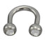 JBCB08 BCB WITH FOIL STONE (U SHAPE) AAB CO..
