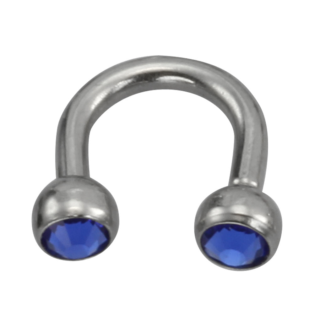 JBCB08 BCB WITH FOIL STONE (U SHAPE) AAB CO..