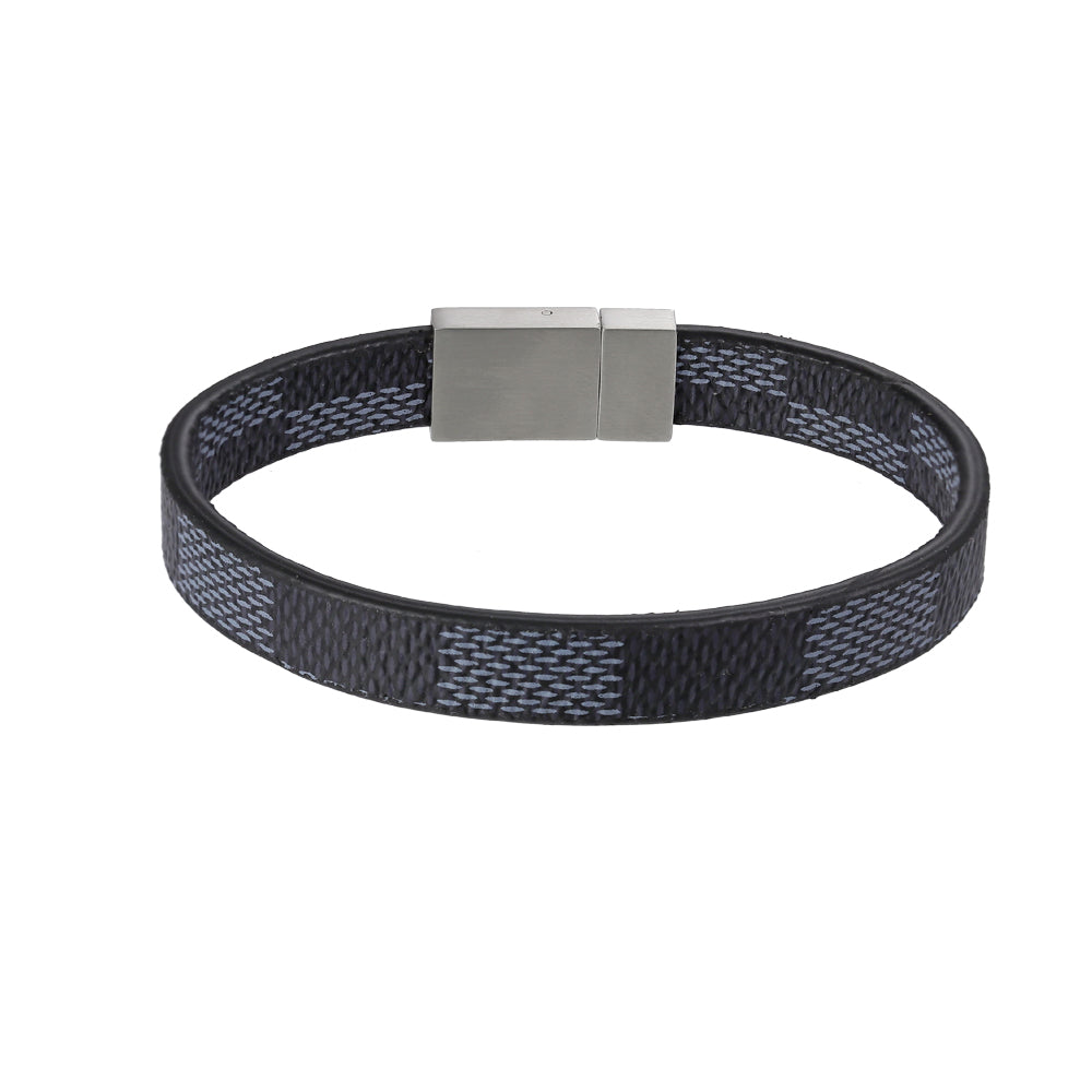 MBSS122 Faux Leather Bracelet – AAB CO.