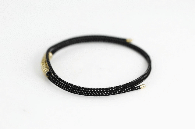 MBSS65 MAGNETIC BRACELET WITH BRASS BEAD AAB CO..