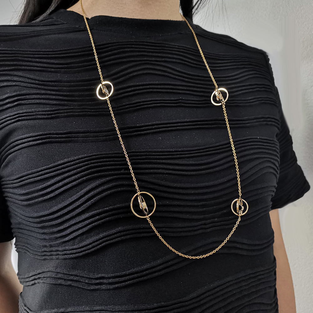 NSS662 STAINLESS STEEL NECKLACE AAB CO..