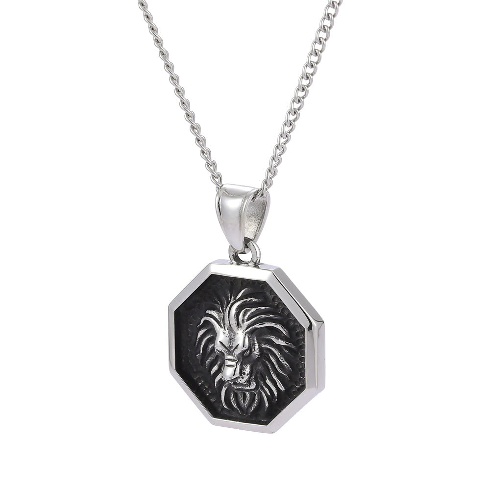 PSS1125 STAINLESS STEEL PENDANT WITH LION AAB CO..