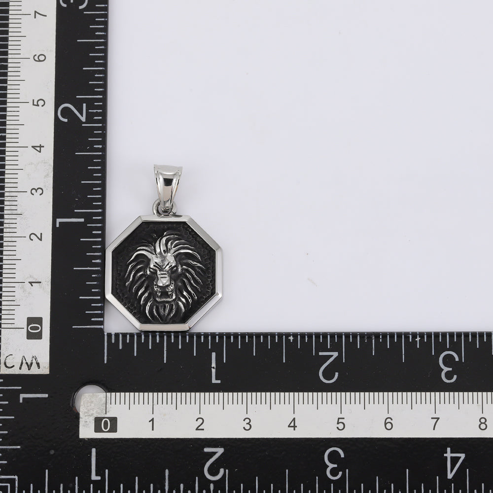 PSS1125 STAINLESS STEEL PENDANT WITH LION AAB CO..