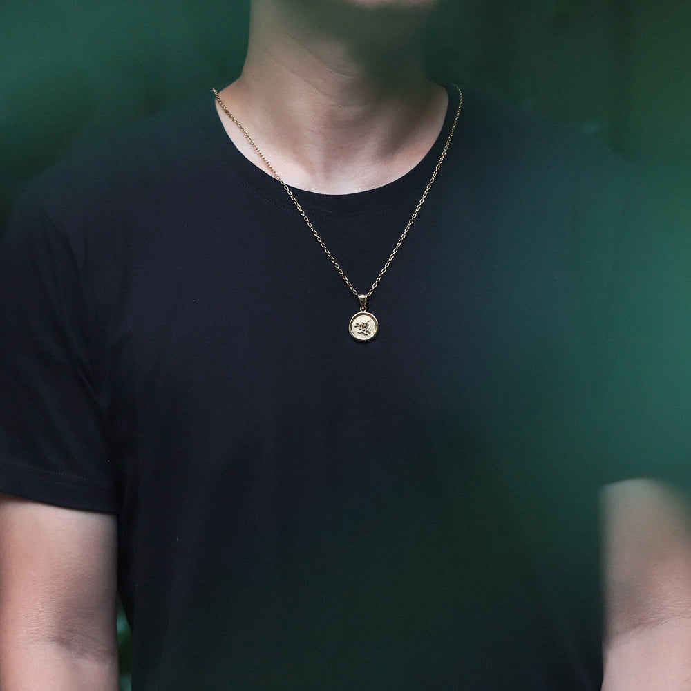 PSS1160 STAINLESS STEEL ROUND PENDANT AAB CO..