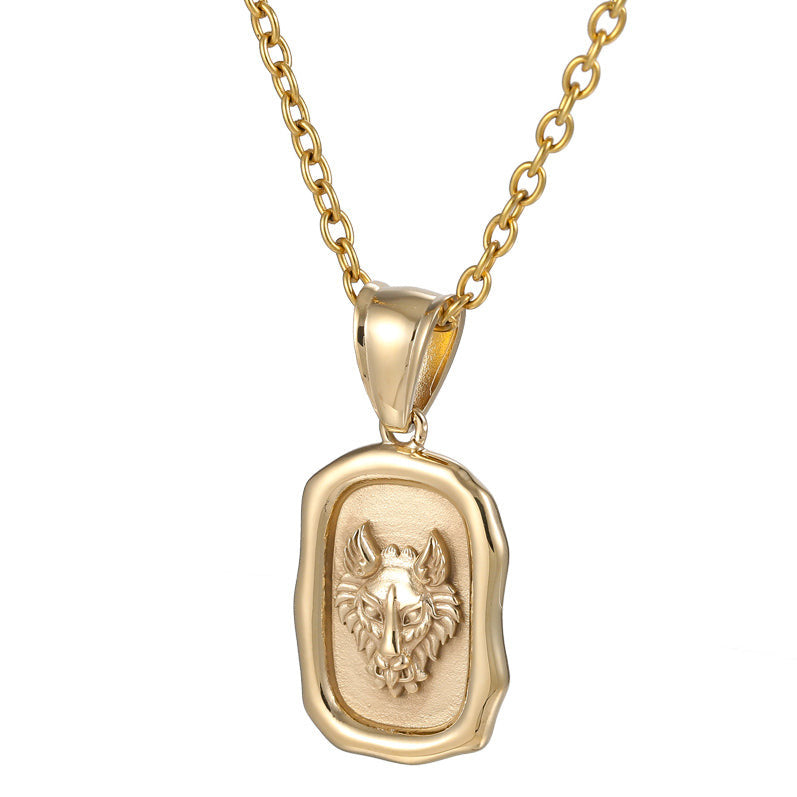 PSS1163 STAINLESS STEEL SQUARE PENDANT AAB CO..