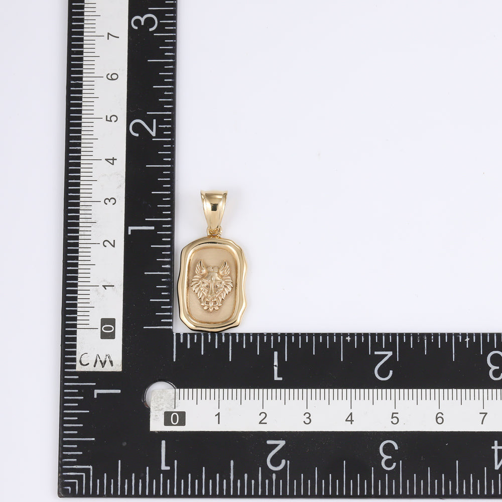 PSS1163 STAINLESS STEEL SQUARE PENDANT AAB CO..