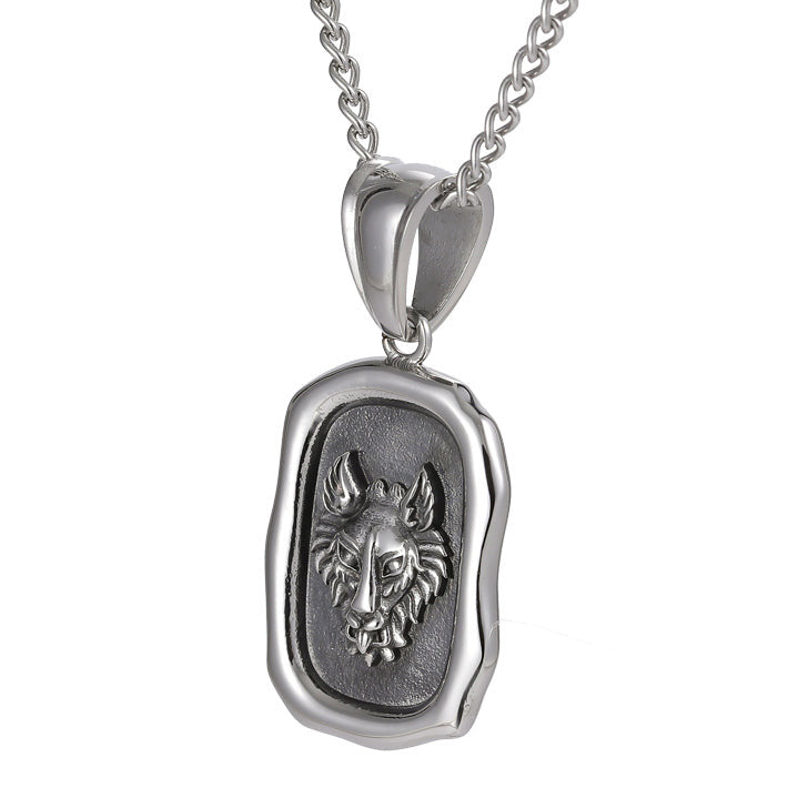 PSS1163 STAINLESS STEEL SQUARE PENDANT AAB CO..