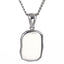 PSS1163 STAINLESS STEEL SQUARE PENDANT AAB CO..