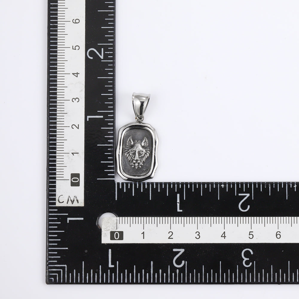 PSS1163 STAINLESS STEEL SQUARE PENDANT AAB CO..