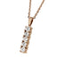 PSS961 STAINLESS STEEL PENDANT WITH CZ AAB CO..