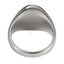 RSS1033 STAINLESS STEEL OVAL SIGNET RING AAB CO..