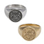 RSS1034 STAINLESS STEEL ROUND SIGNET RING