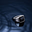 RSS1036 STAINLESS STEEL RING WITH NATURAL STONE AAB CO..
