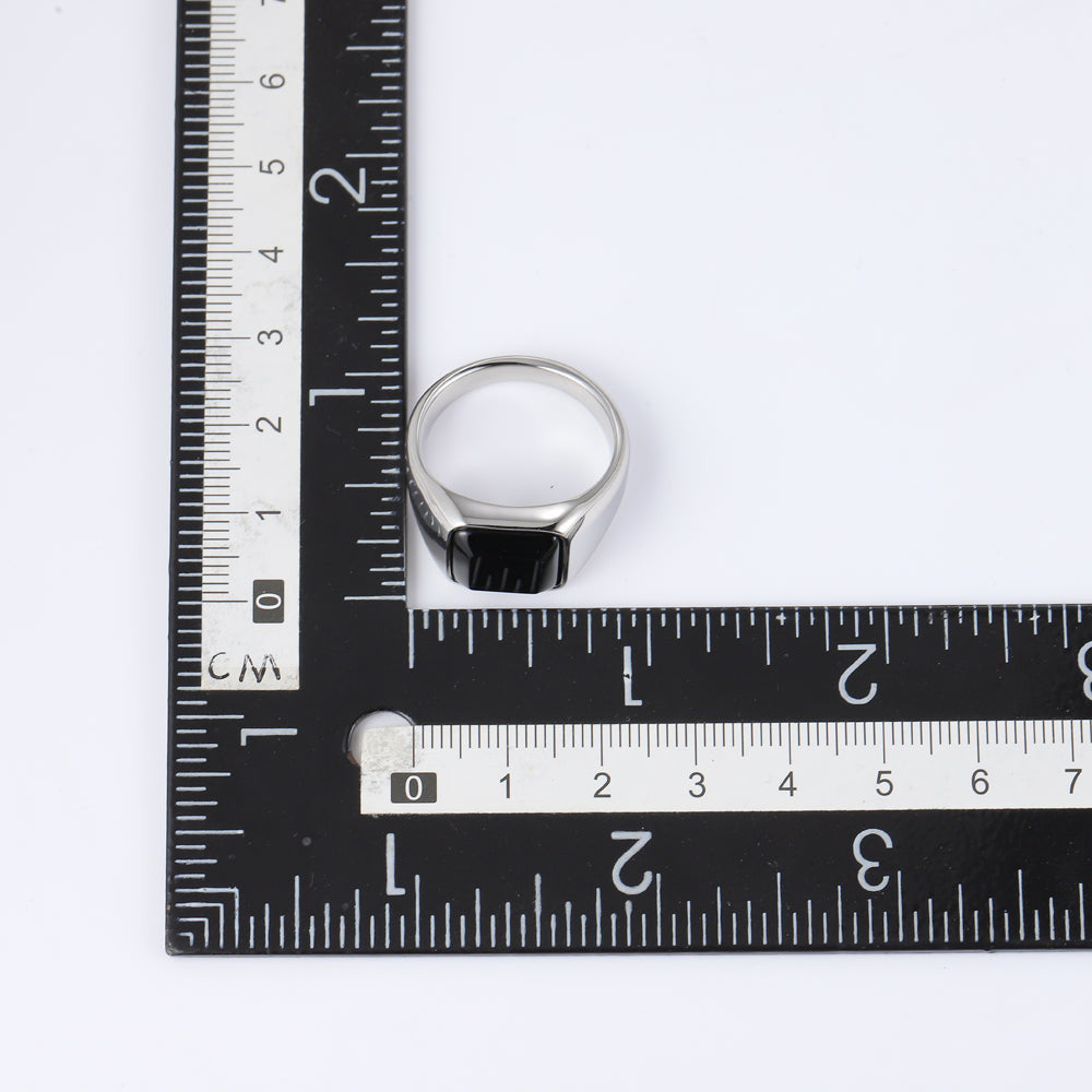 RSS1036 STAINLESS STEEL RING WITH NATURAL STONE AAB CO..